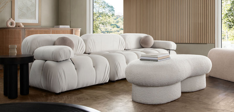 Wave Curved Accent Bench