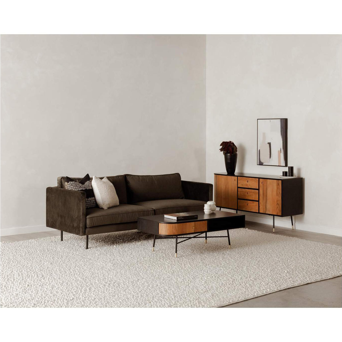 WB-1002-27 Raphael Sofa Dark Green