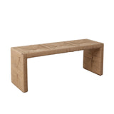 Jute Woven Accent Bench
