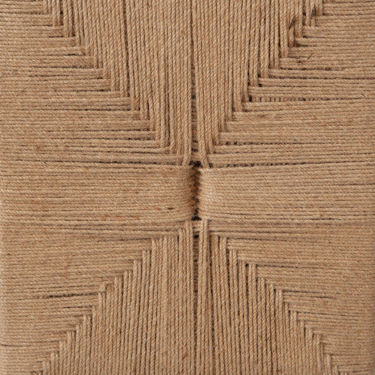 Jute Woven Accent Bench