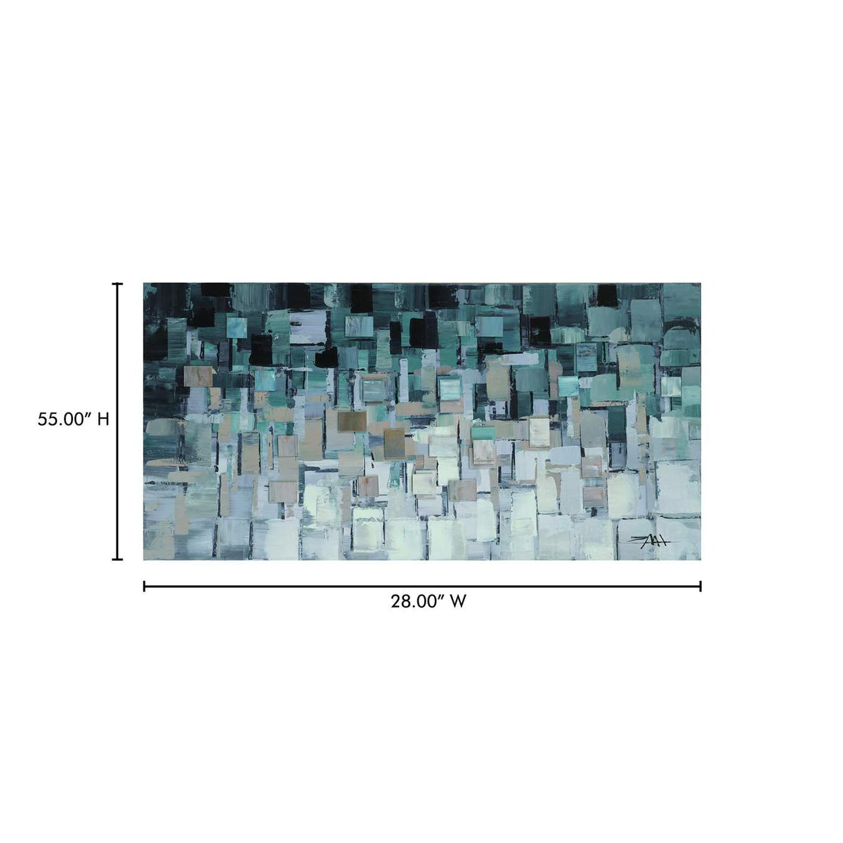 WP-1179-37 Segments Wall Décor