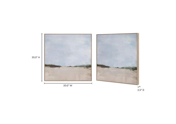 WP-1262-37 Grasslands Framed Painting