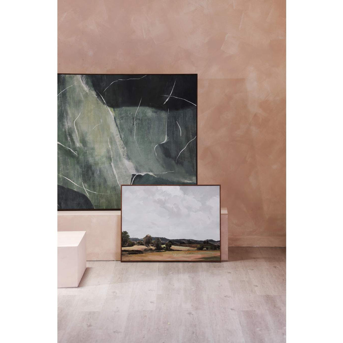 WP-1265-37 Vast Country Framed Painting