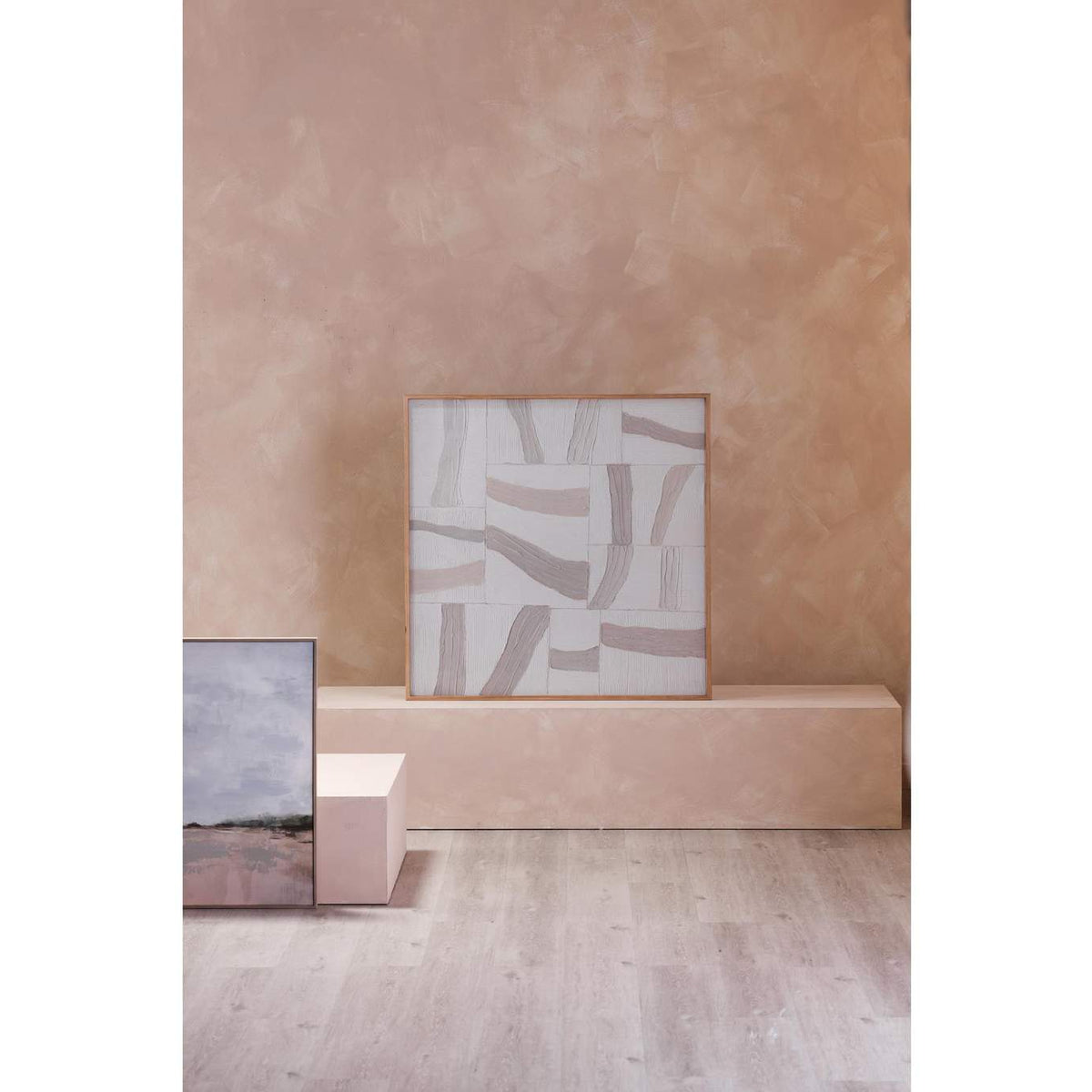 WP-1270-37 Configured Framed Painting