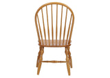 DLU-C30-LO-2 Sunset Trading Oak Selections Windsor Side Chair | Light Oak