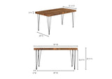 XA-1055-24 Boneta Dining Table Small Natural