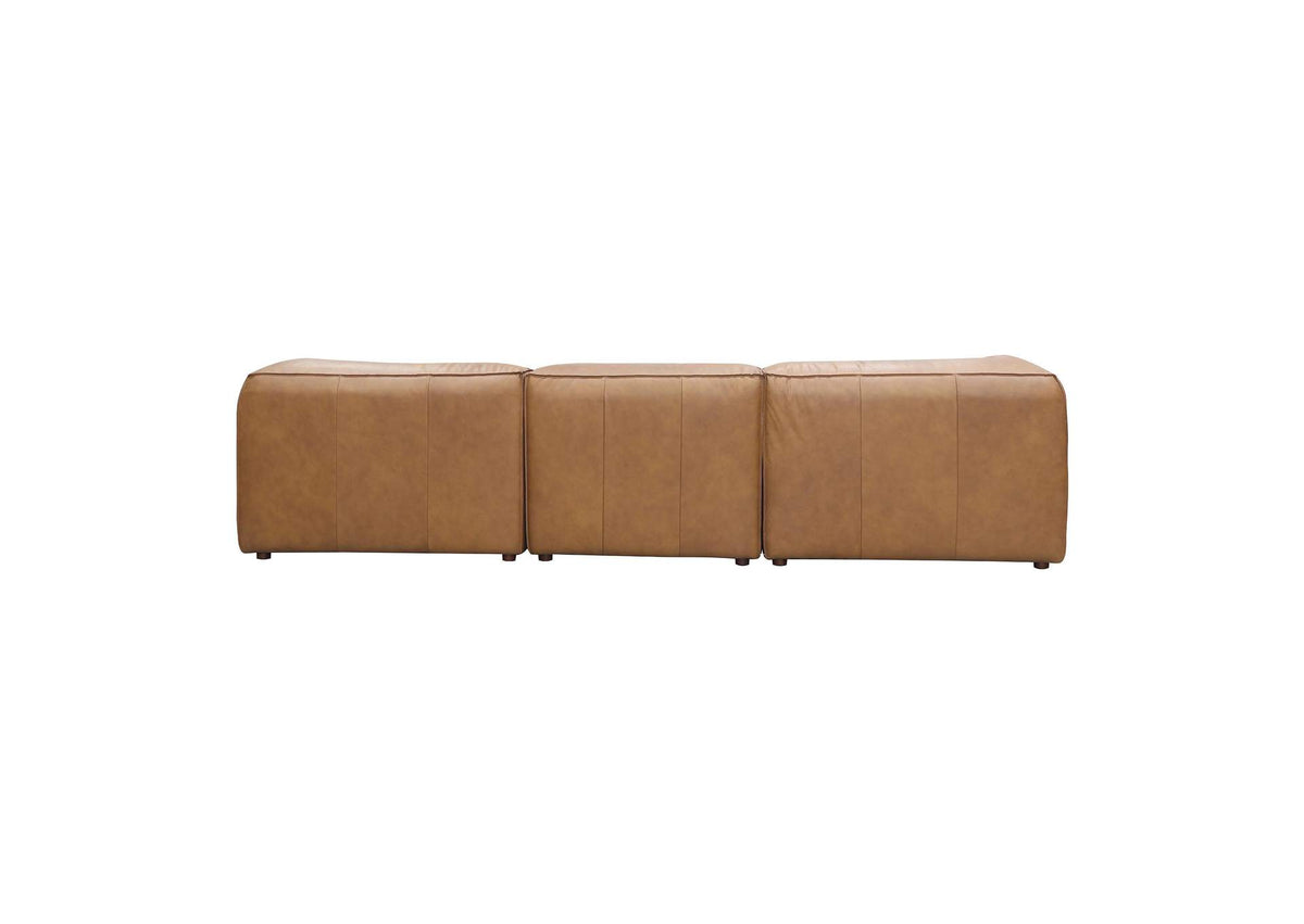 XQ-1005-40 Form Lounge Modular Sectional Sonoran Tan Leather