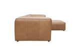 XQ-1005-40 Form Lounge Modular Sectional Sonoran Tan Leather