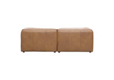 XQ-1006-40 Form Nook Modular Sectional Sonoran Tan Leather
