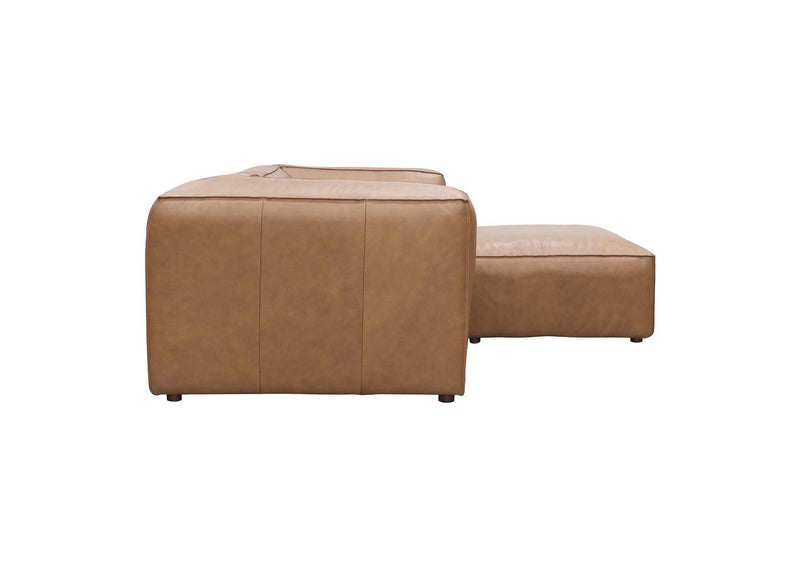 XQ-1006-40 Form Nook Modular Sectional Sonoran Tan Leather