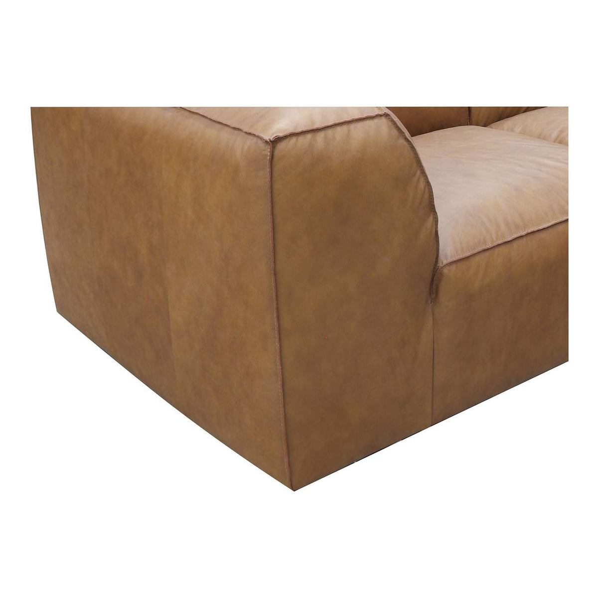 XQ-1006-40 Form Nook Modular Sectional Sonoran Tan Leather