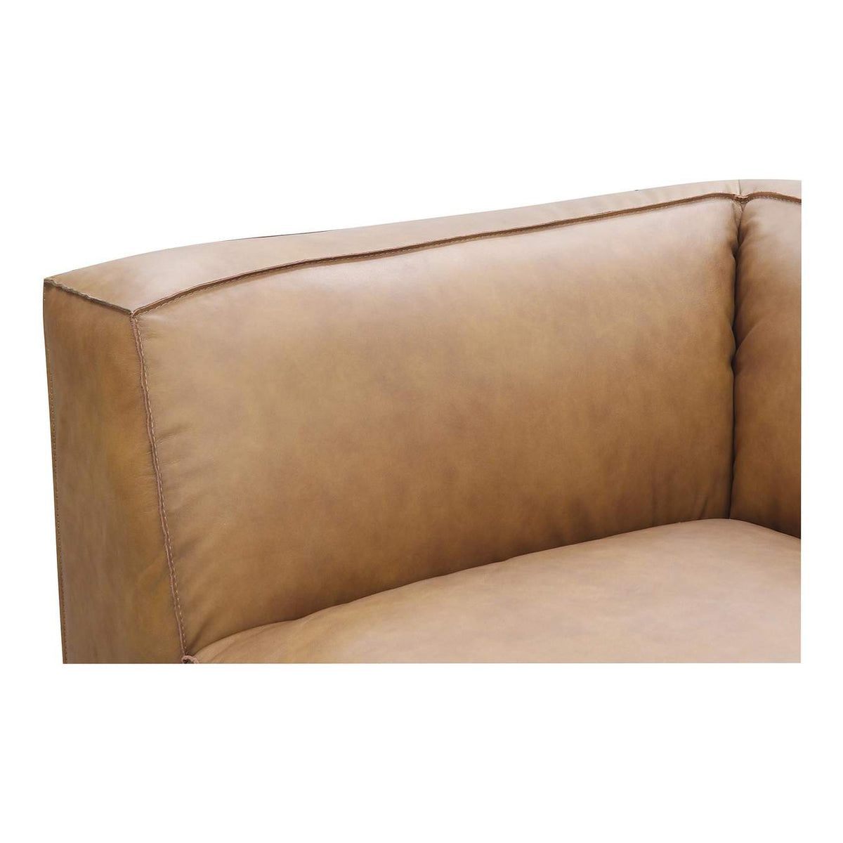 XQ-1006-40 Form Nook Modular Sectional Sonoran Tan Leather