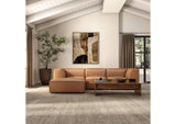 XQ-1006-40 Form Nook Modular Sectional Sonoran Tan Leather
