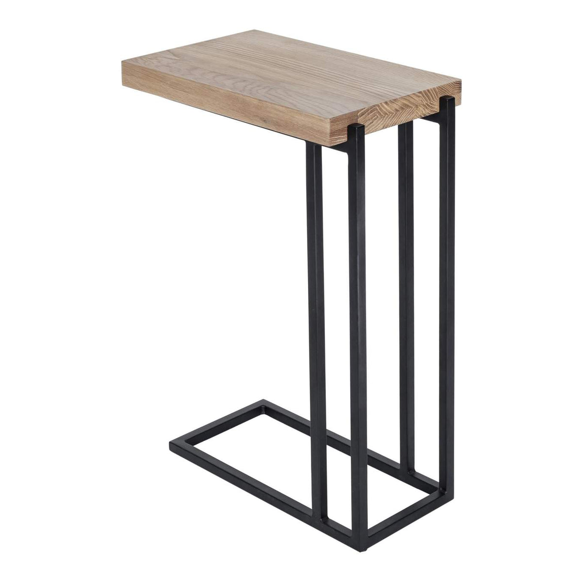 YC-1005-24 Mila C Shaped Side Table Natural