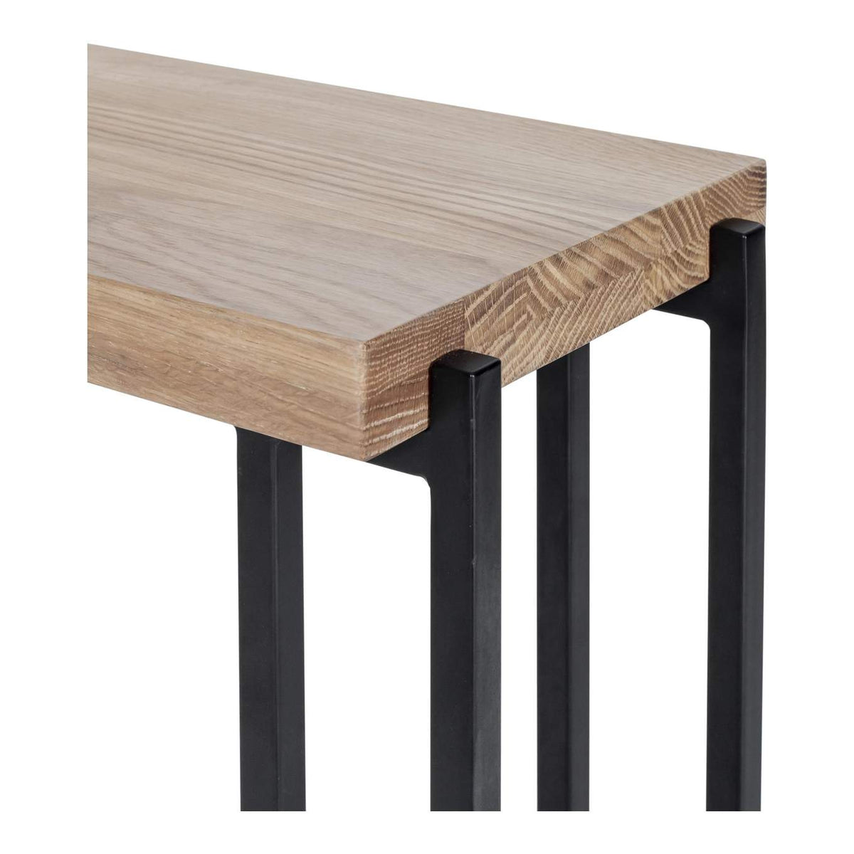 YC-1005-24 Mila C Shaped Side Table Natural