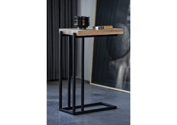 YC-1005-24 Mila C Shaped Side Table Natural