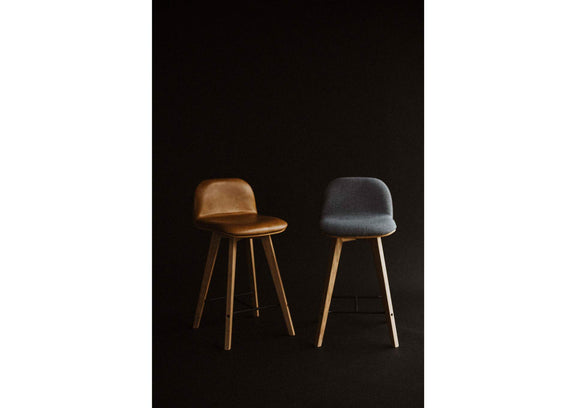 YC-1020-40 Napoli Leather Counter Stool