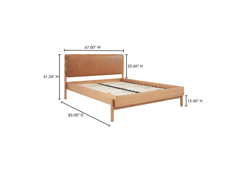 YC-1045-24-0 Colby Queen Bed Brown