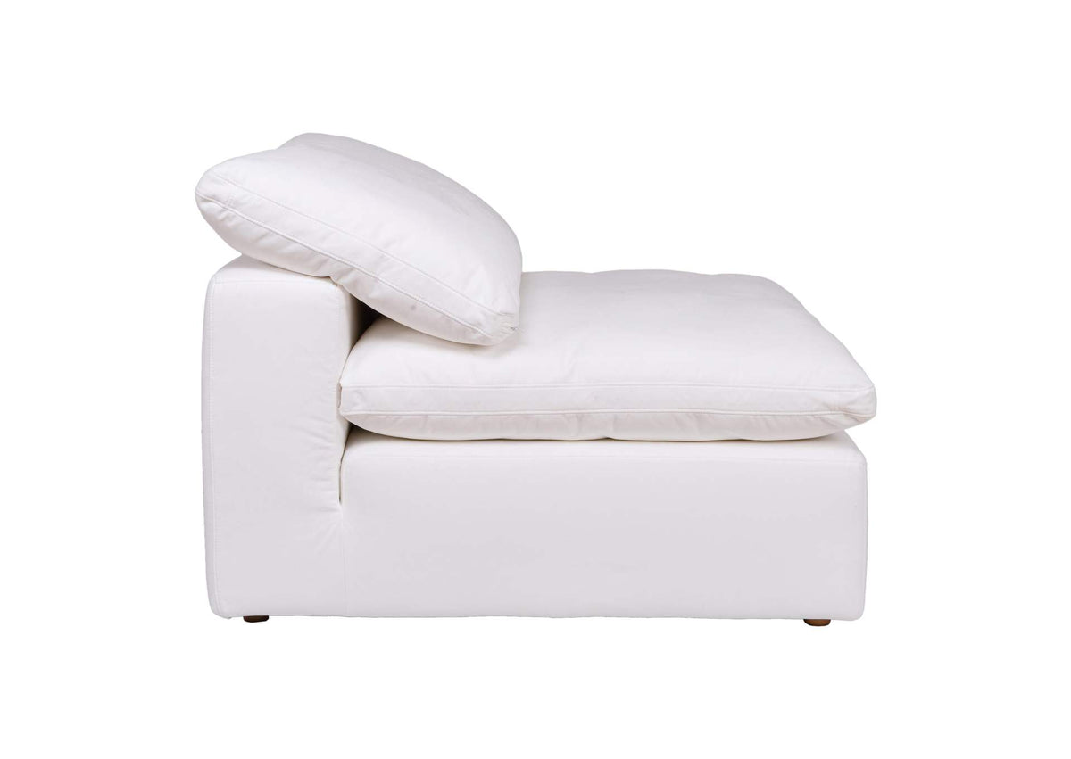YJ-1001-05 Clay Slipper Chair Cream White