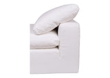 YJ-1001-05 Clay Slipper Chair Cream White