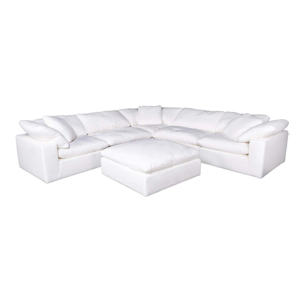 YJ-1001-05 Clay Slipper Chair Cream White