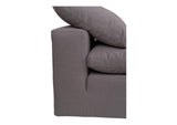 YJ-1001-29 Clay Slipper Chair Light Grey