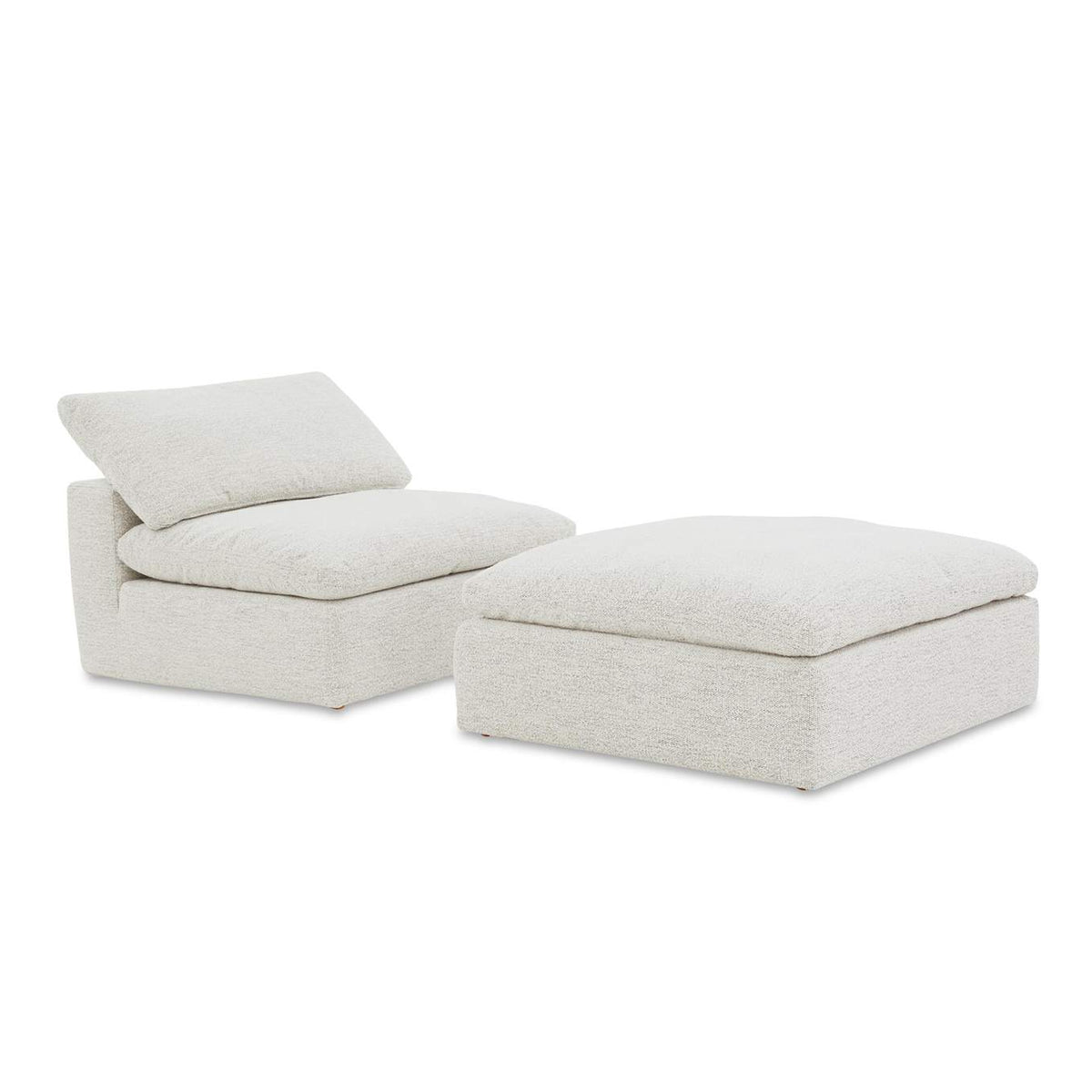 YJ-1001-49 Clay Slipper Chair Coastside Sand