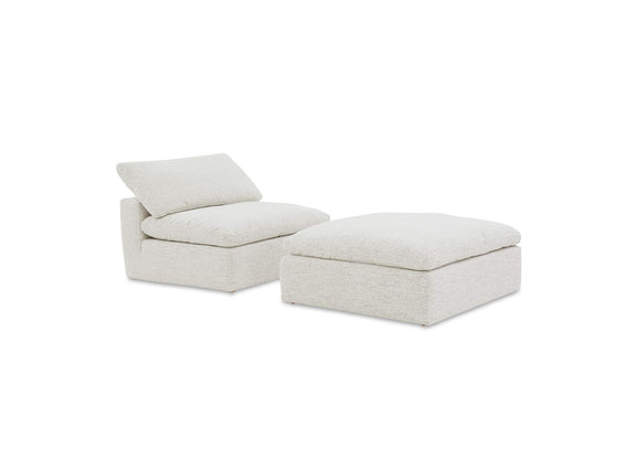 YJ-1001-49 Clay Slipper Chair Coastside Sand
