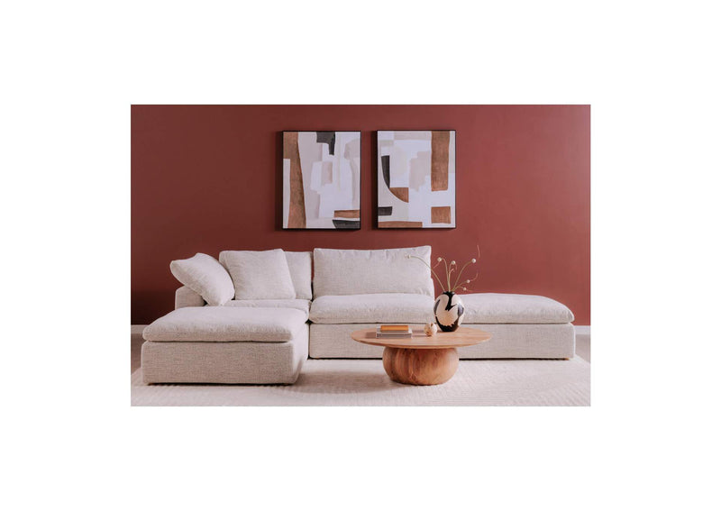 YJ-1001-49 Clay Slipper Chair Coastside Sand