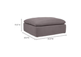 YJ-1002-29 Clay Ottoman Light Grey