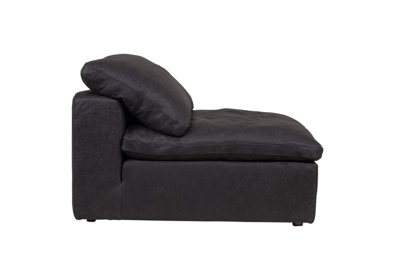 YJ-1005-02 Clay Leather Slipper Chair