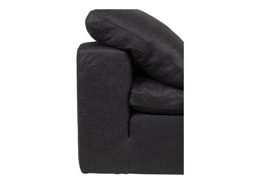 YJ-1005-02 Clay Leather Slipper Chair