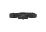 YJ-1005-02 Clay Leather Slipper Chair