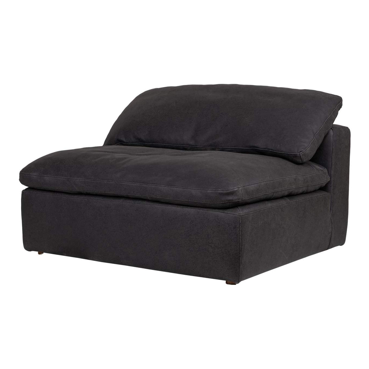 YJ-1005-02 Clay Leather Slipper Chair