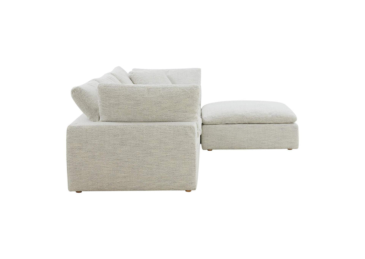 YJ-1008-49 Clay Lounge Modular Sectional Coastside Sand