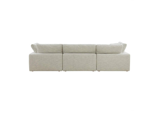 YJ-1008-49 Clay Lounge Modular Sectional Coastside Sand