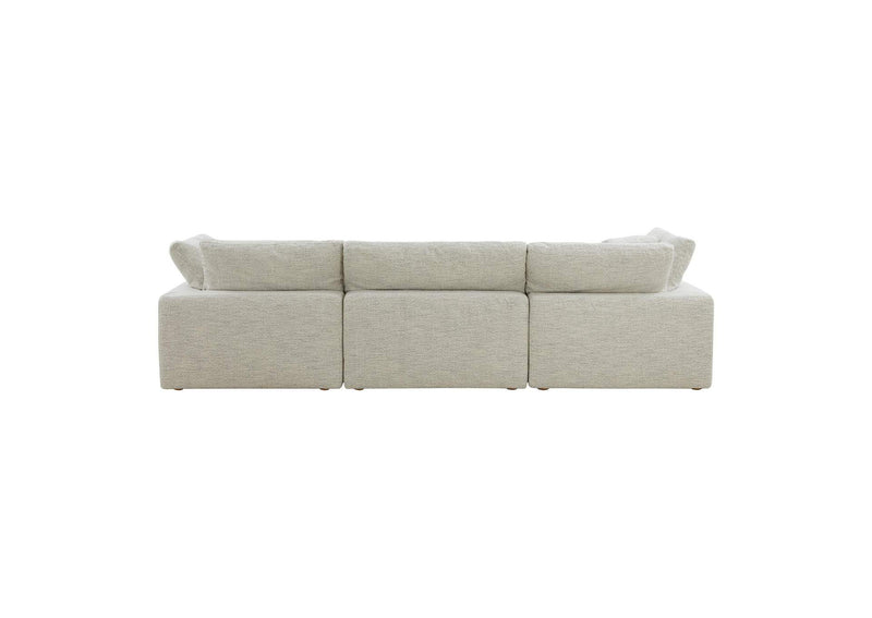 YJ-1008-49 Clay Lounge Modular Sectional Coastside Sand