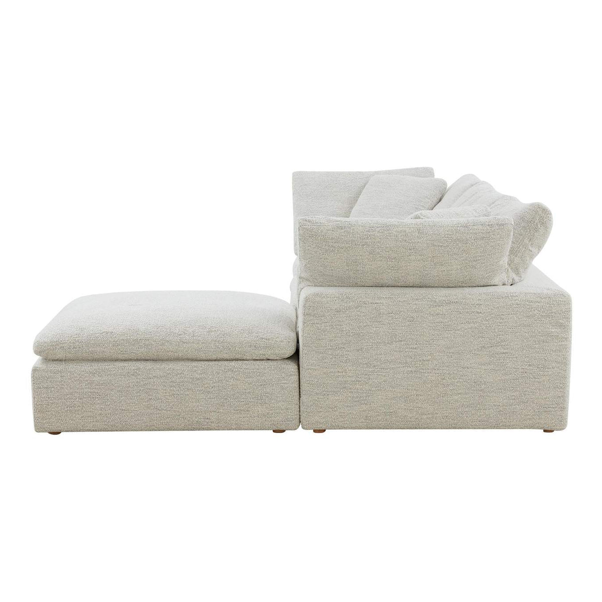 YJ-1008-49 Clay Lounge Modular Sectional Coastside Sand