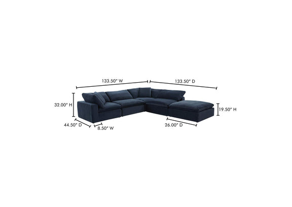 YJ-1011-46 Clay Dream Modular Sectional
