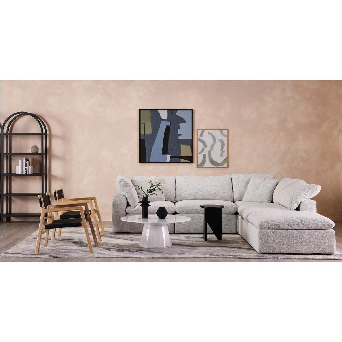 YJ-1011-49 Clay Dream Modular Sectional Coastside Sand