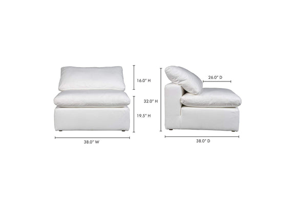 YJ-1013-05 Terra Condo Chair Cream White