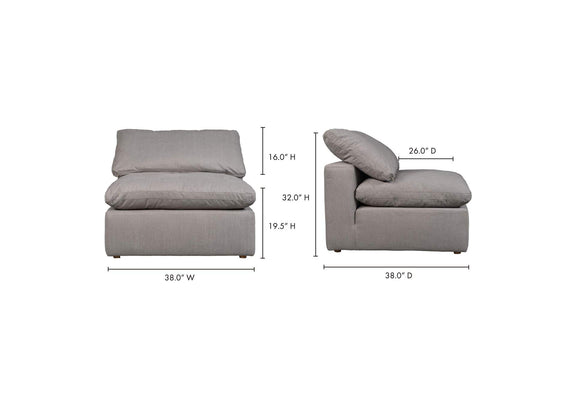 YJ-1013-29 Terra Condo Chair Light Grey