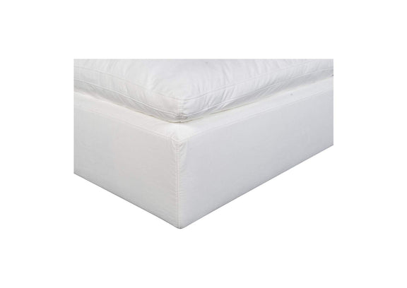 YJ-1014-05 Terra Condo Ottoman Cream White