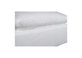 YJ-1014-05 Terra Condo Ottoman Cream White