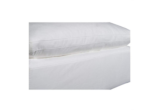 YJ-1014-05 Terra Condo Ottoman Cream White