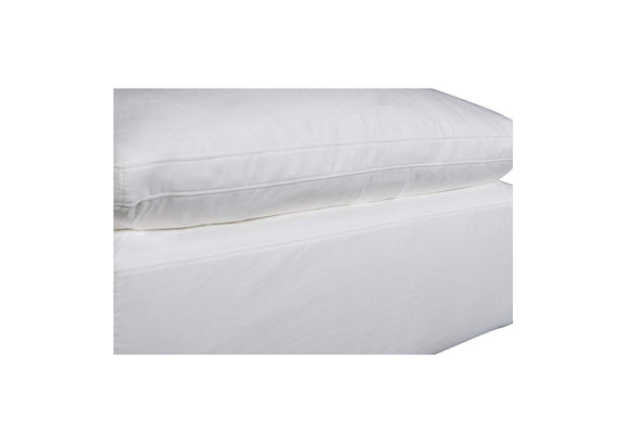 YJ-1014-05 Terra Condo Ottoman Cream White