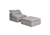 YJ-1014-29 Terra Condo Ottoman Light Grey