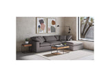 YJ-1014-29 Terra Condo Ottoman Light Grey