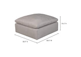 YJ-1014-29 Terra Condo Ottoman Light Grey