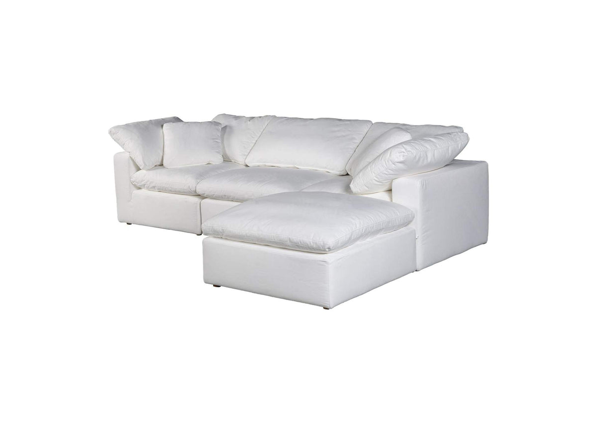 YJ-1015-05 Terra Condo Lounge Modular Sectional Cream White